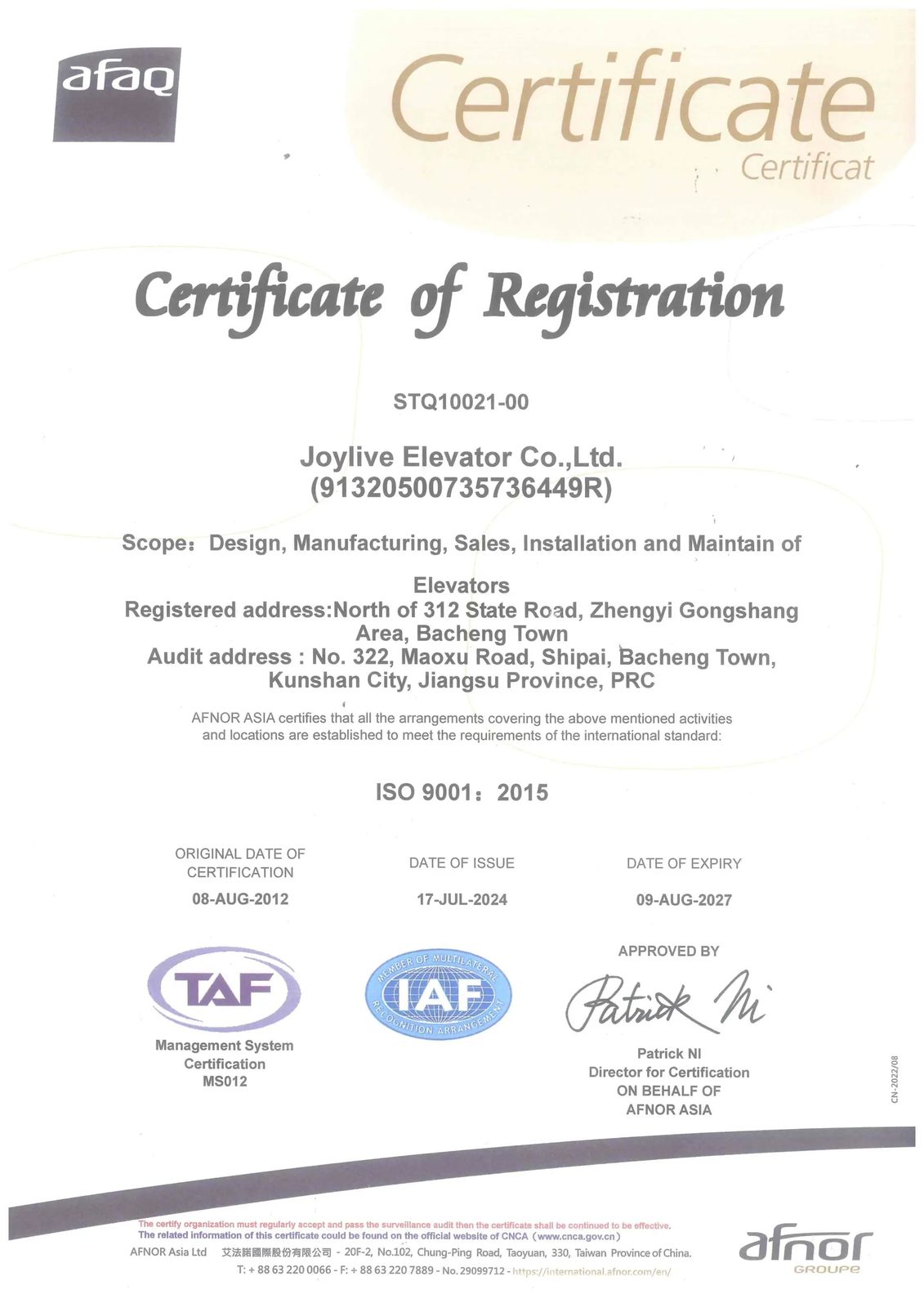 ISO 9001