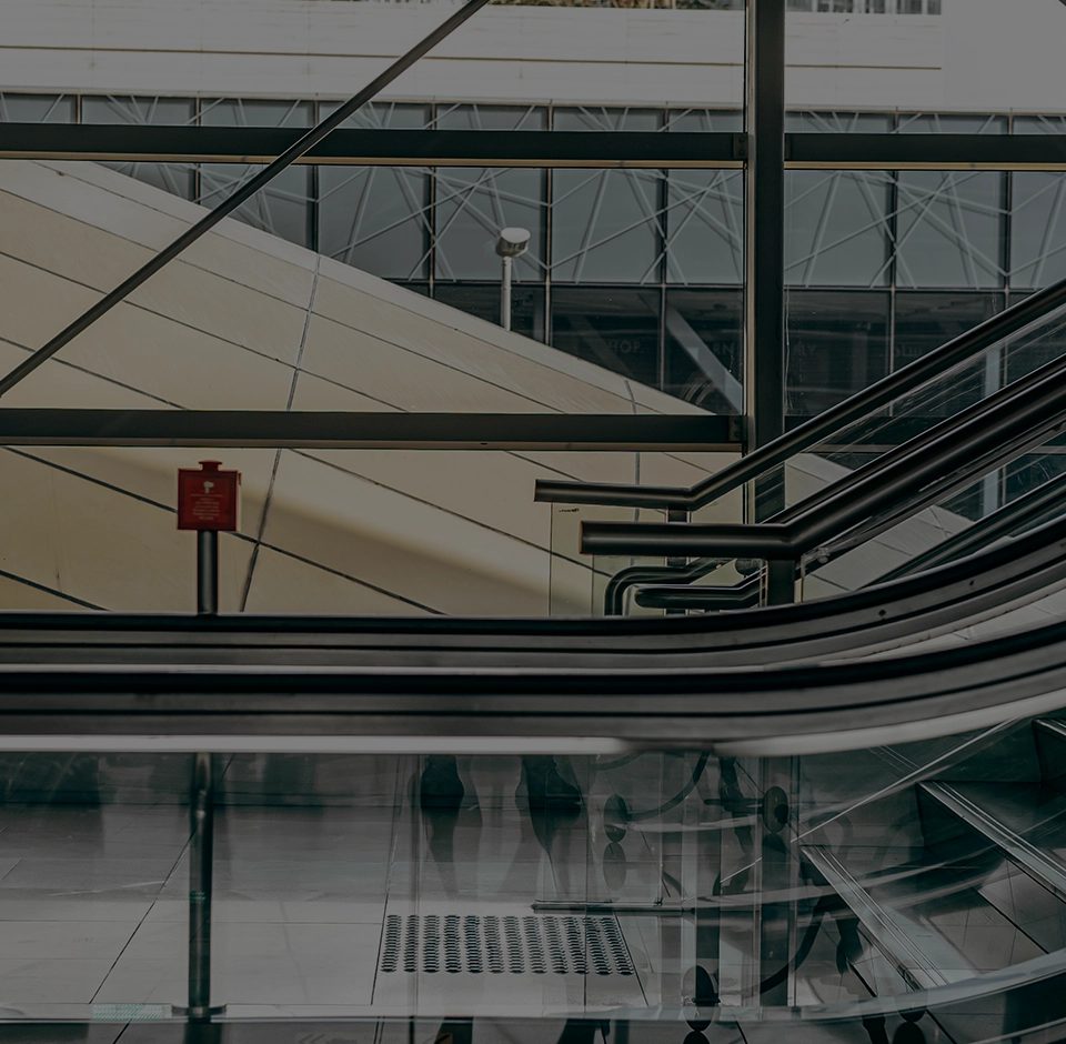 Escalators and moving walkways