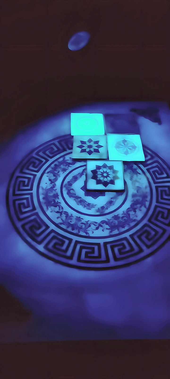 أرضية رخام مزخرفة — زاوية أخرى