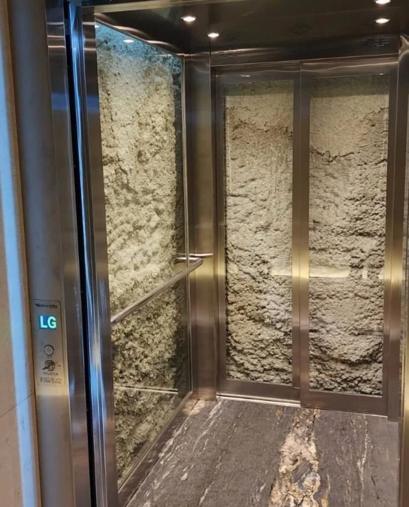 Installing a marble cabin